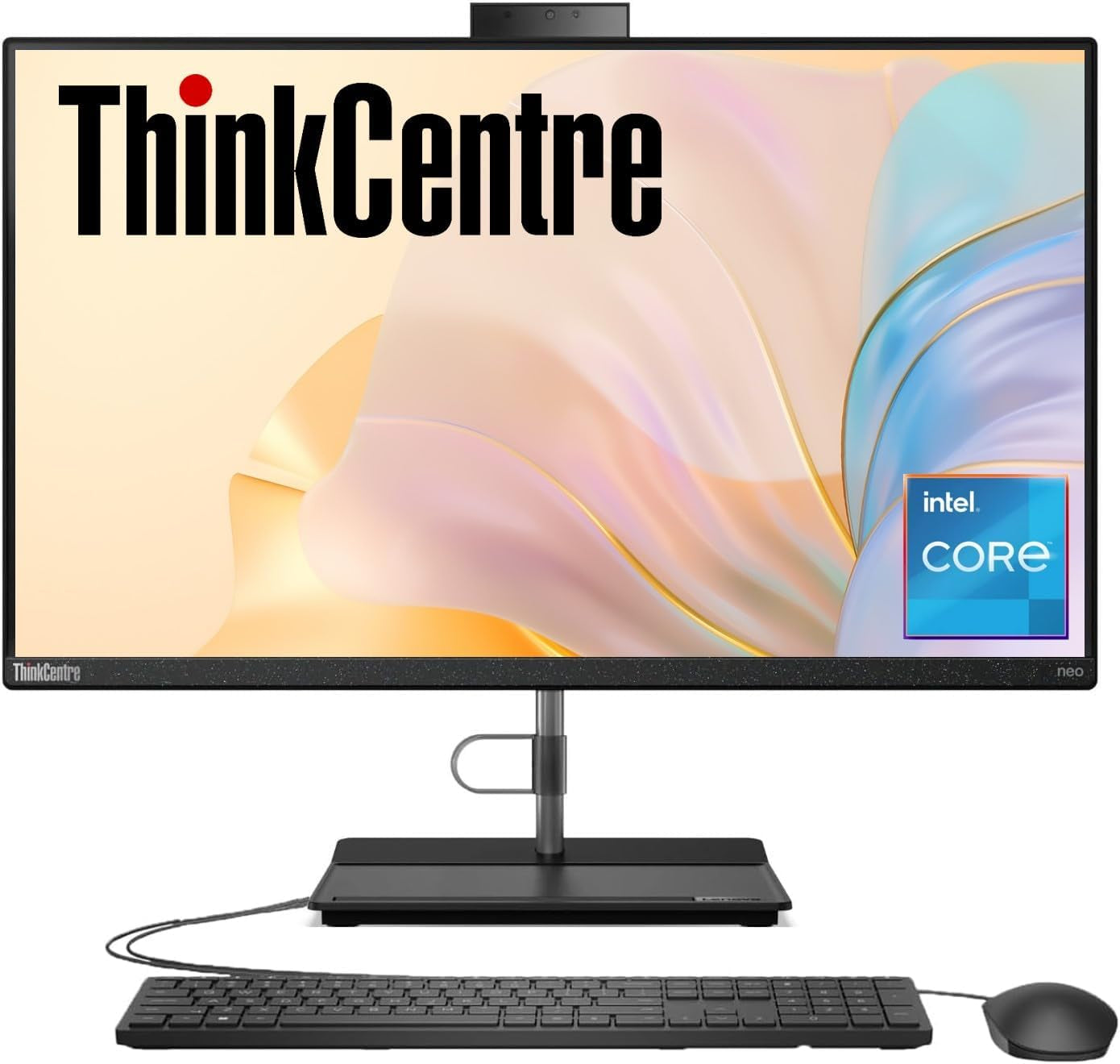 Thinkcentre All-In-One Business Computer, 23.8" FHD Display, 12Th Gen Intel 6-Core Processor, 16GB RAM, 512GB Pcie SSD, Wi-Fi, HDMI, Webcam, DVD-RW, Windows 11 Pro